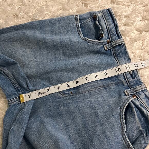 Abercrombie & Fitch The 90s Slim Straight Ultra High Rise Jeans Size 28 / 6L - Picture 8 of 9